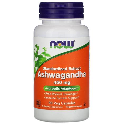 Now Foods Ashwagandha Mg Capsules Super Supplement
