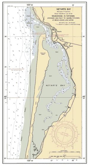 Netarts Bay Inset Nautical Chart ΝΟΑΑ Charts Maps