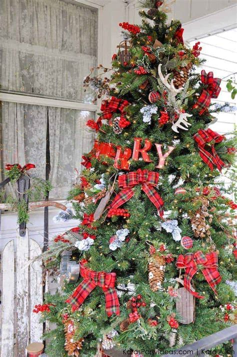 Rustic Christmas Trees Thatll Inspire