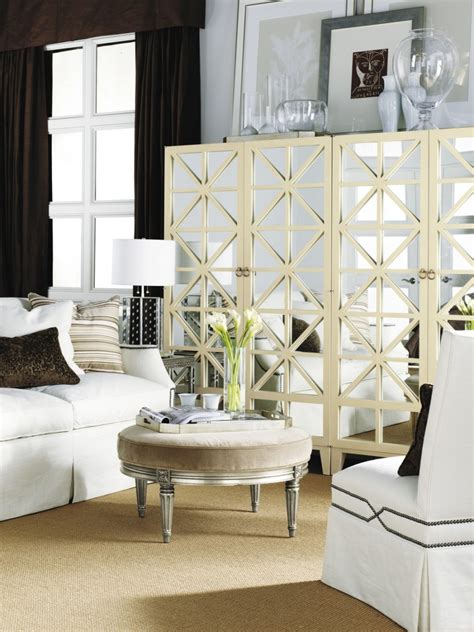Hc Cleo Mirrored Bar Cabinet Accents Of The South By Beverly
