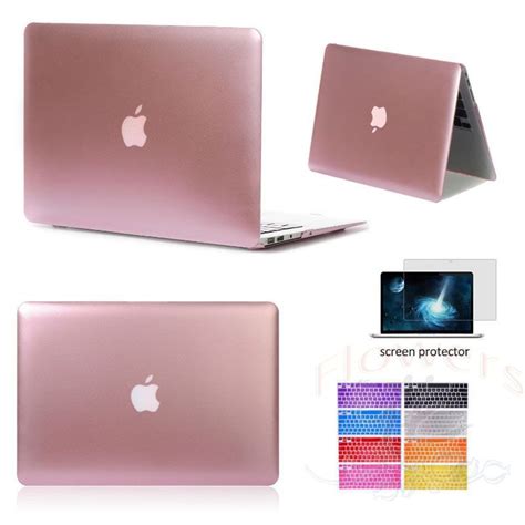 2015 New Metal Glaze Hard Cover Case Shell For Apple Laptop Macbook