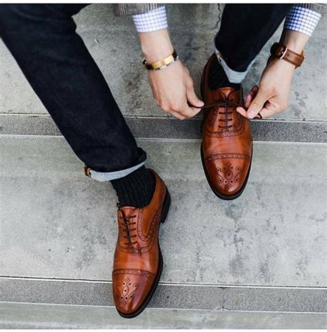 How To Style Mens Brogue Shoes