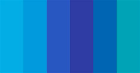 Blue Shades Color Scheme Blue