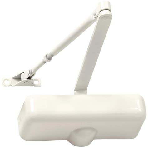 Tell 2000 Series Residential Ivory Hold Open Door Closer Dc100078