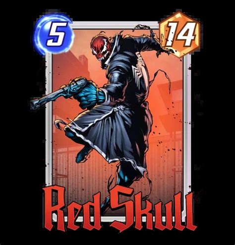 Red Skull Marvel Snap Card Database