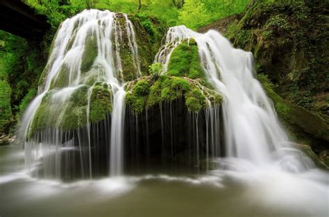 The bigar waterfall is called the miracle from the minis gorge by. Bigar Waterfalls Romania Is a Beautiful Mix Of Water Grass ...