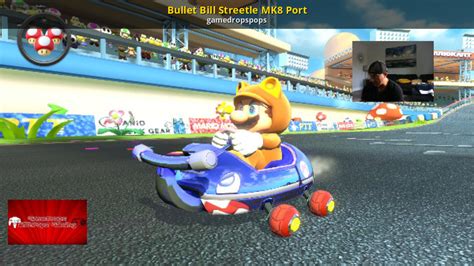 Bullet Bill Streetle Mk8 Port Mario Kart 8 Mods