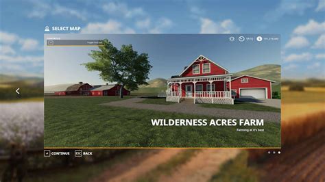 Wilderness Acres Farm V10 Map Fs19 Farming Simulator 17 2017 Mod