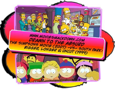 Джули кавнер, ярдли смит, нэнси картрайт и др. The Simpsons Movie (2007) -vs- South Park: Bigger Longer ...
