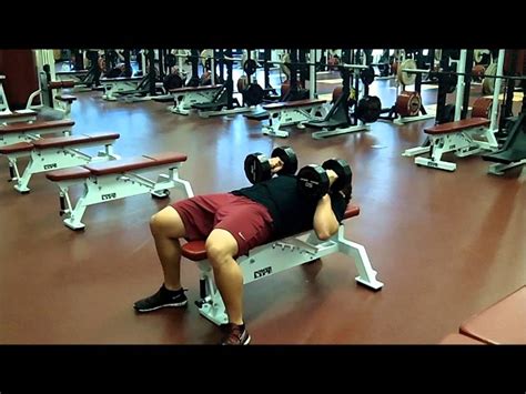 Close Grip Dumbbell Bench Press Youtube