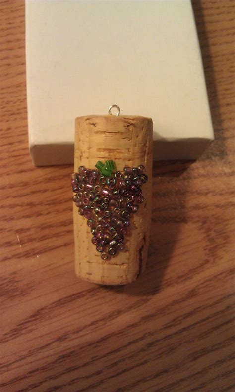 Items Similar To Wine Cork Ornament On Etsy