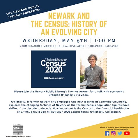 Newark And The Census History Of An Evolving City Newark Public Library