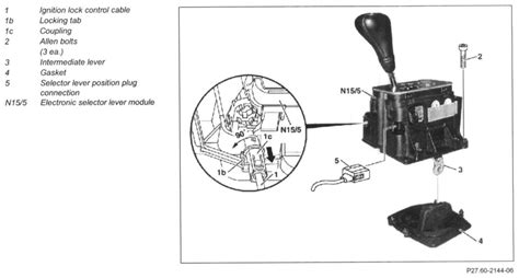 The shift selector module is an electronic shift or transmission range switch. Mercedes electronic gear selector module