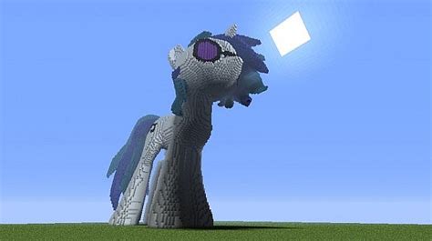 Vinyl Scratch Dj Pon 3 ~ 3d Voxel Art Minecraft Project