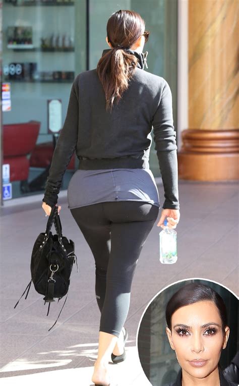 Kim Kardashian Wears Skintight Pants To PilatesCheck Out Her Famous