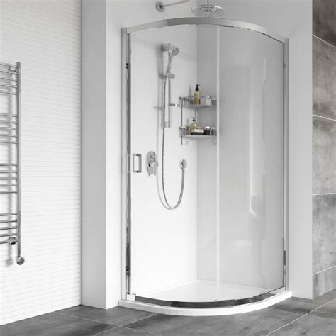 Roman Haven8 One Door 800 X 900 Offset Quadrant Shower Enclosure Low