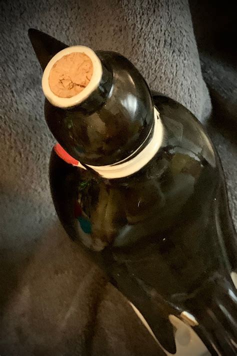 Rare Old Crow 1960s Liquor Bottle Etsy