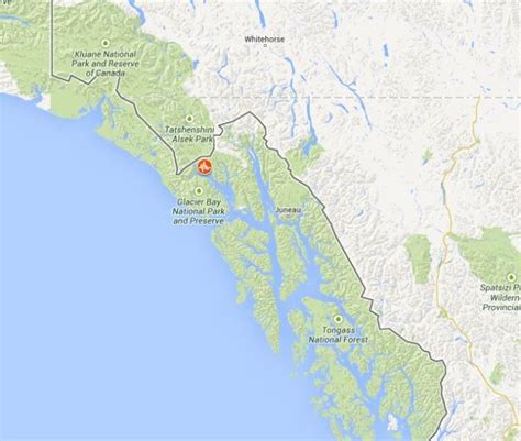 Update Earthquake Shakes Southeast Alaska