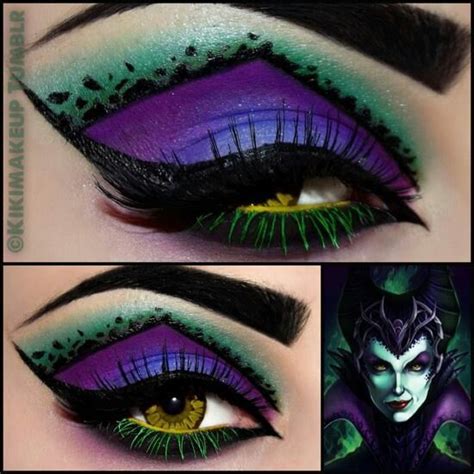 Maleficent Eyeshadow Maleficent Makeup Disney Inspired Makeup