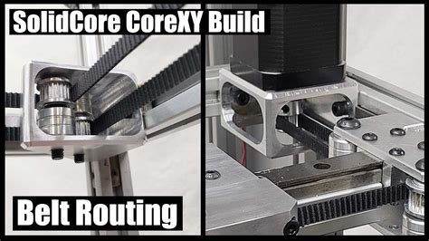 Solidcore Corexy Belt Routing And Gt2 Belt Tensioning Youtube