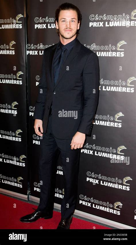 French Actor Gaspard Ulliel Poses During The French Lumieres Award