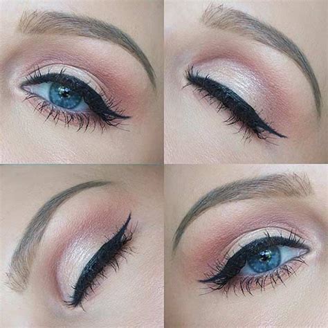 Pretty Everyday Makeup Look For Blue Eyes Simple Makeup Looks Simple