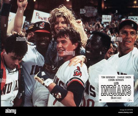 Les Indians Major League Year 1989 Usa Tom Berenger Charlie Sheen Corbin Bernsen Rene Russo