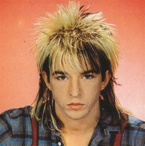 In the 80's both men and women were sported the mullet style. Hairstyles of the 80s | Mens hairstyles, Popular mens ...