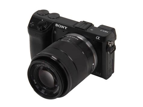 Open Box Sony Alpha Nex 7kb Black Dslr Camera With Sel1855 Lens