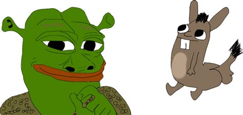 Rare Pepe Shrek Mike Wazowski Face Swap Transparent Png Original