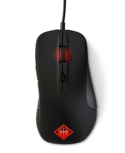 Hp Steelseries Rival 300 Gaming Mouse Top View Windows Experience