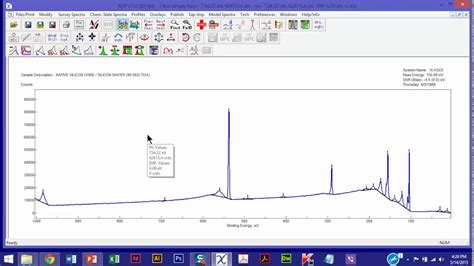 Xps Software Sdp V7 Xps Spectral Lines Movie 1251 Youtube