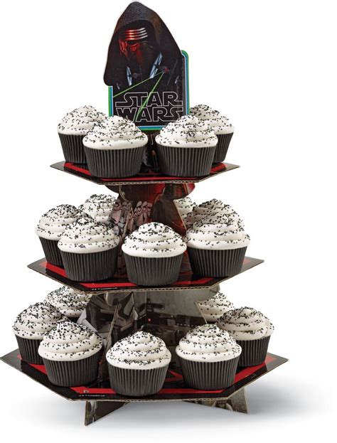 Star Wars Birthday Party Cake And Cupcake Stands