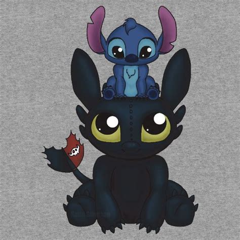 Redbubble Toothless And Stitch Disney Drawings Cute Disney