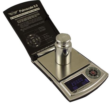 However, these weights are expensive and can also be misplaced easily. Reliability Direct PALMSCALE 8.0 Digital Pocket Scale