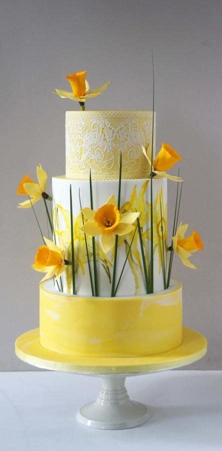 Spring 70 Daffodil Cake Spring Cake Cake Designs