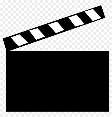 Movie Clapper Board Clip Art