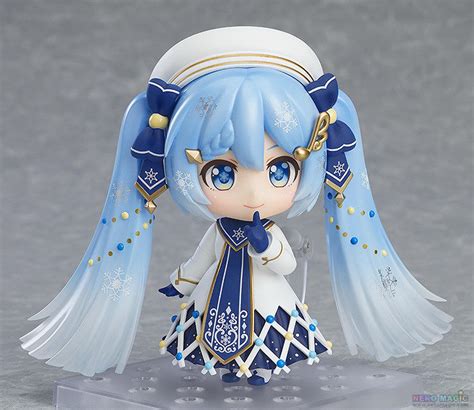 [exclusive] Vocaloid 2 Snow Miku Glowing Snow Ver Nendoroid No 1539 Action Figure By Good