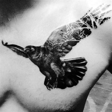 Raven Tattoos For Men Ideas And Inspiration For Guys