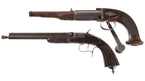 Two Antique Air Pistols Rock Island Auction