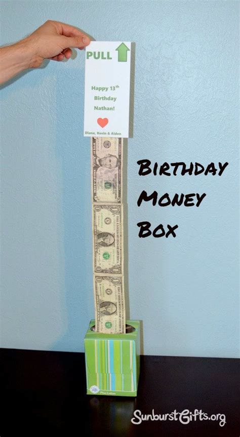 Maybe you would like to learn more about one of these? Easy Peasy Birthday Money Box | Creative money gifts ...