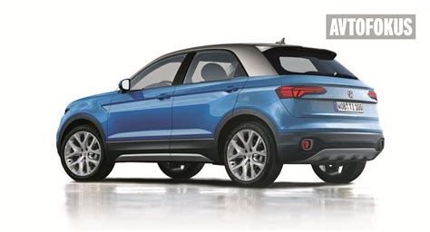 Vw Polo Based Compact Suv Rendering By Avtofokus