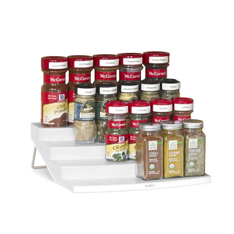 Youcopia Spice Steps 4 Tier Cabinet Spice Rack Organizer