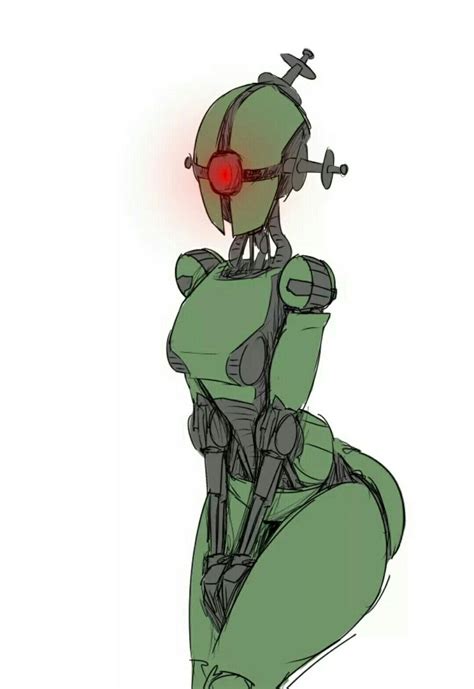 Assaultron Fallout Robot Art Robot Girl