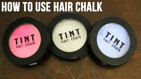 How To Use Hair Chalk Feat Tint By Fine Featherheads Video