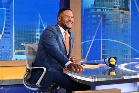 Gma Fans Think Michael Strahan Looks Like Hes ‘sparkling In New Pics