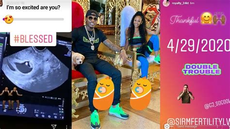 Royalty Is Officially Pregnant With Twins Cj So Cool Is Happy Youtube