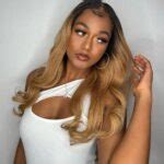 Ombre B Honey Blonde Color Body Wave Lace Front Wigs Tinashehair
