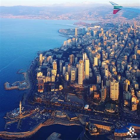 The Amazing Beirut From Above 💙 By Carolehage Wearelebanon Lebanon
