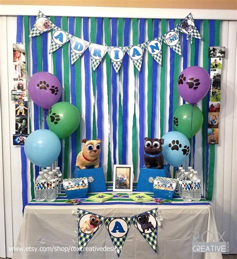 Puppy Dog Pals Birthday Party Ideas Photo 1 Of 21 Catch My Party
